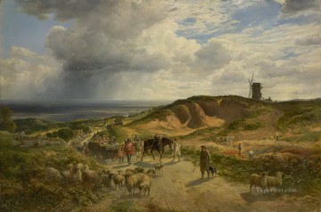 ケント・サミュエル・ボーの野原の風景 Oil Paintings